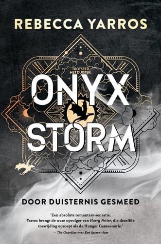 Cover of Onyx Storm: Door duisternis gesmeed