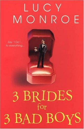 Cover of 3 brides for 3 bad boys